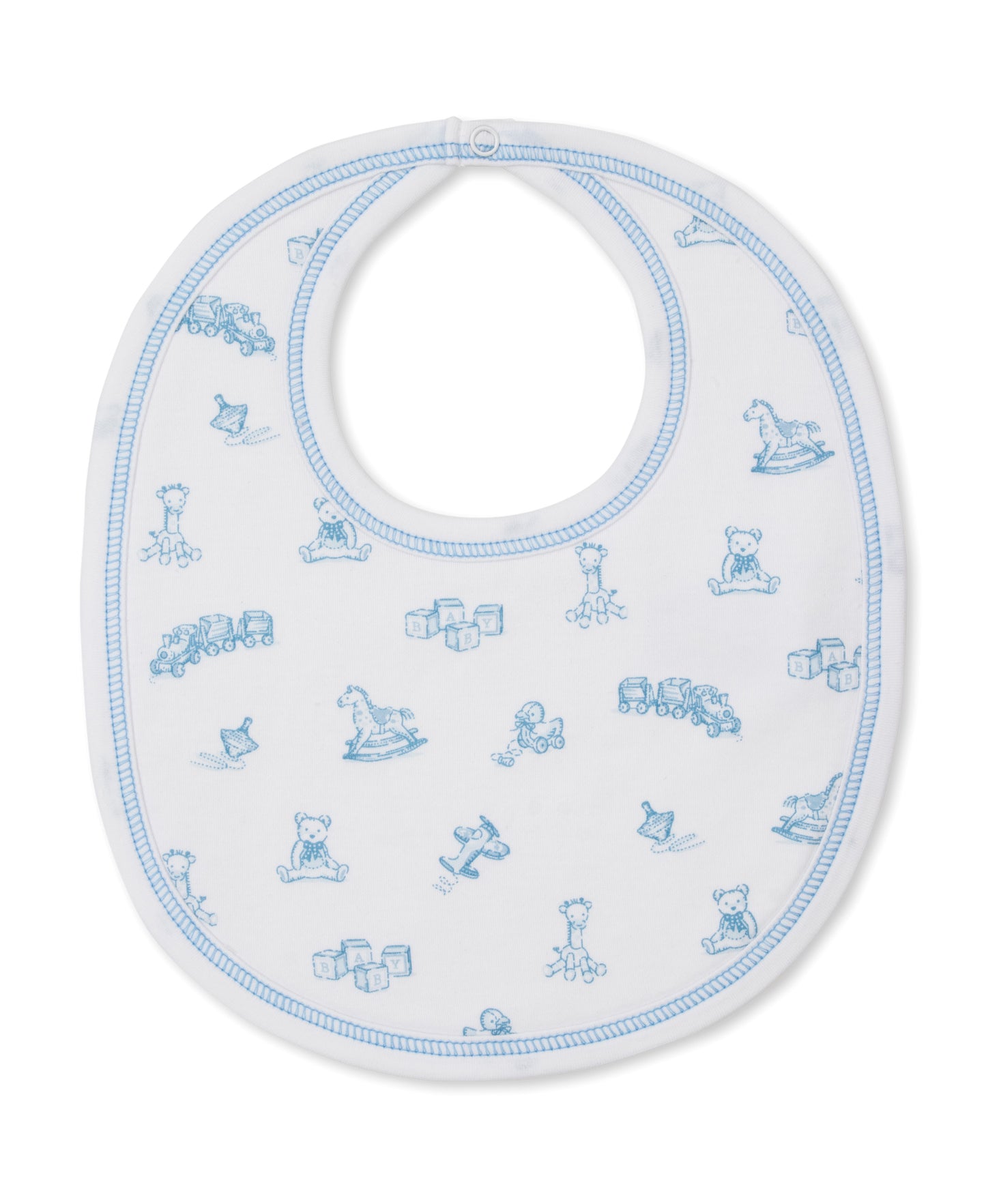 Printed Bib, Vintage Toy Treasures