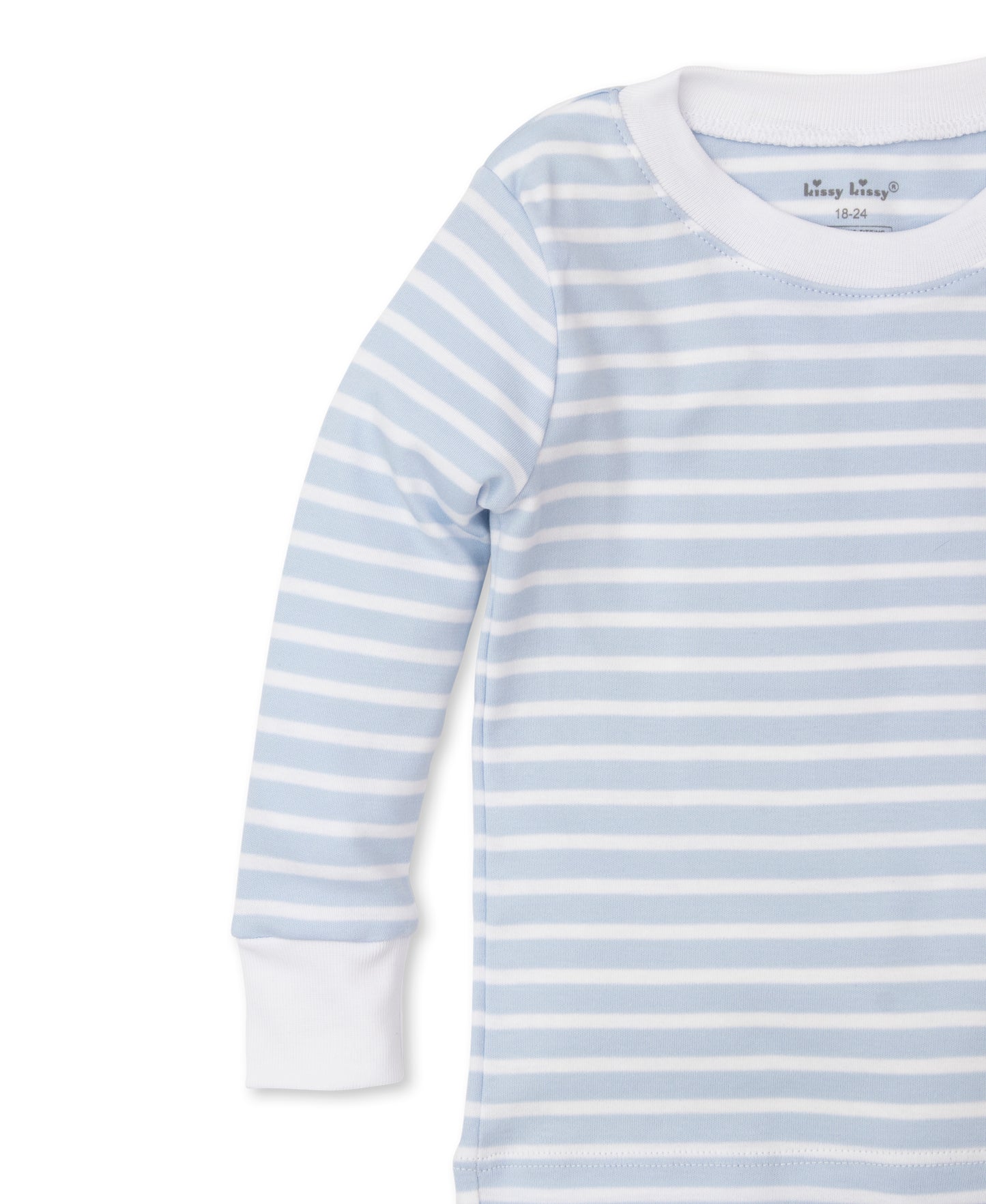 Striped Two Piece Pajama Set