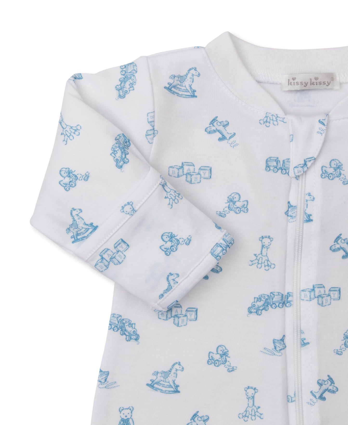 Printed Zippered Footie, Vintage Toy Treasures