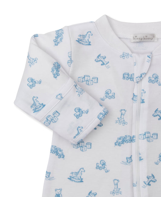 Printed Zippered Footie, Vintage Toy Treasures