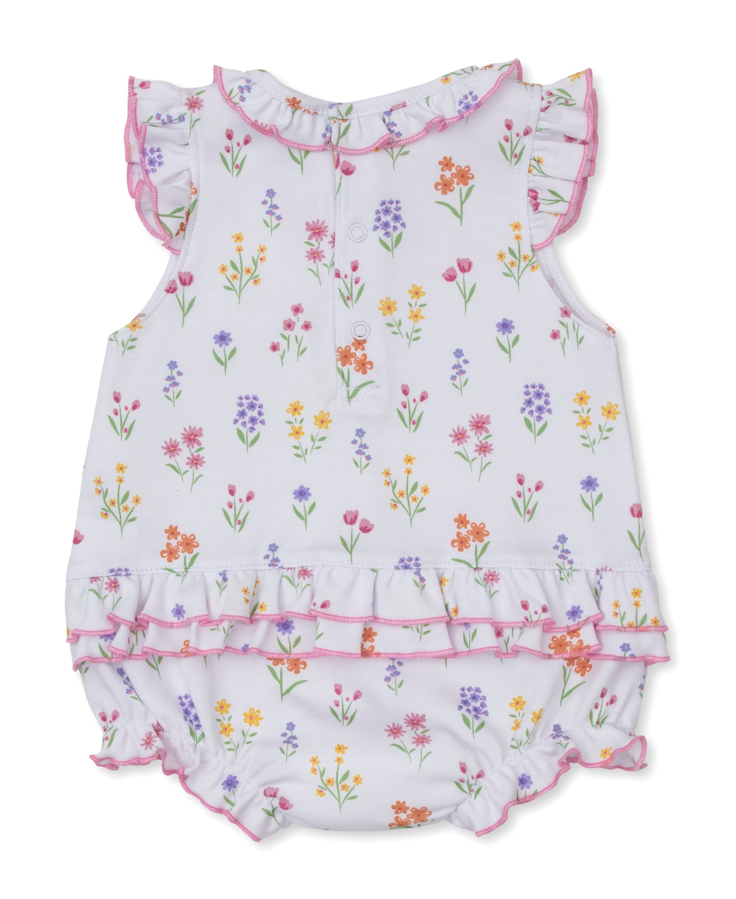 Printed Sleeveless Bubble, Summer Wildflowers