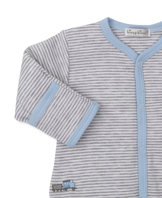 Striped Footie, Roundabout Railroad