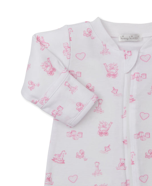 Printed Zippered Footie, Vintage Toy Treasures