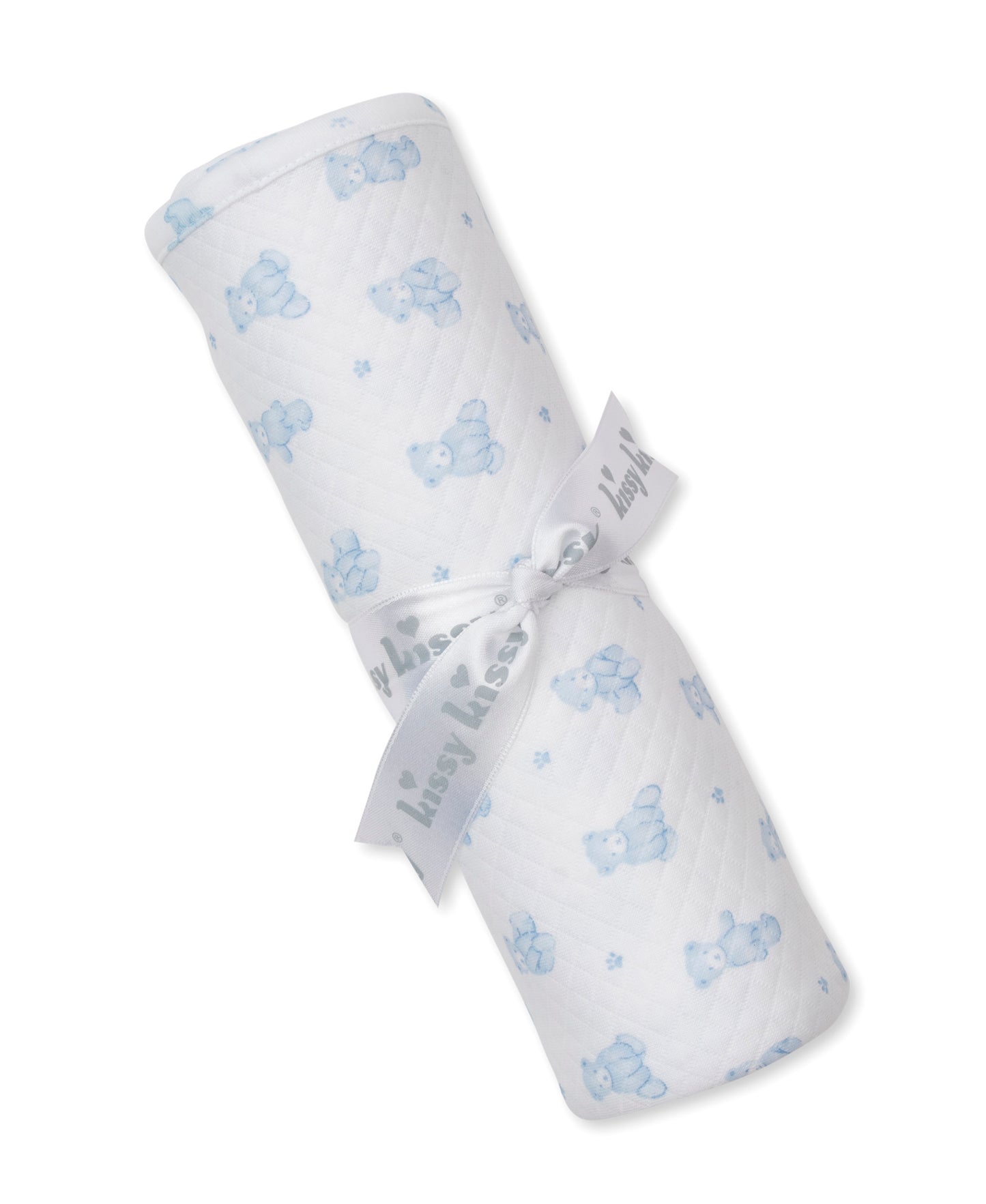 Printed Jacquard Blanket, Teddy Bear Time