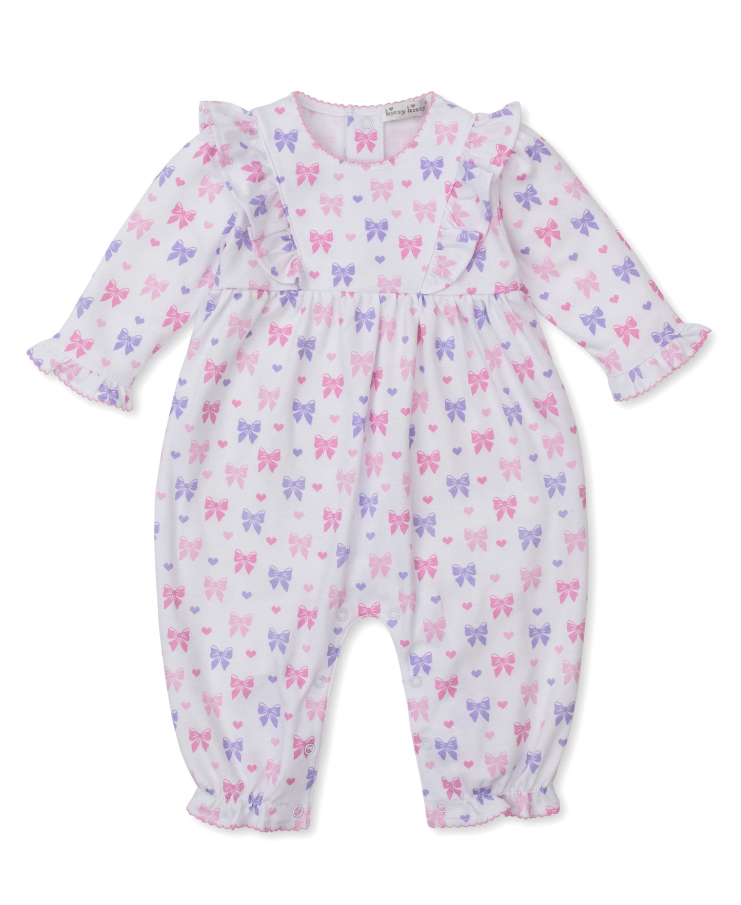 Printed Playsuit, Billowy Bows