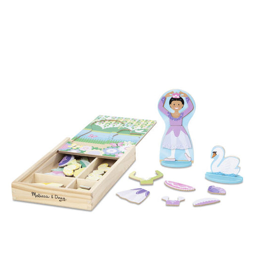 Magnetic Dress Up Play Set, Ballerina / Fairy