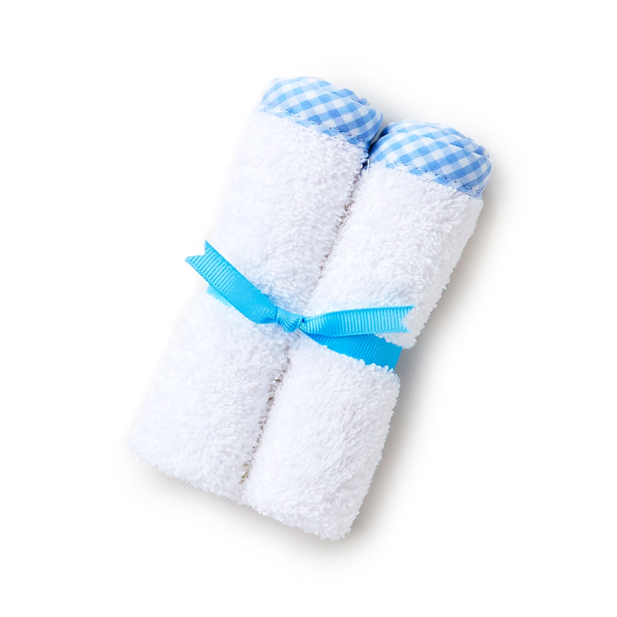 2 Piece Washcloth Set, Gingham