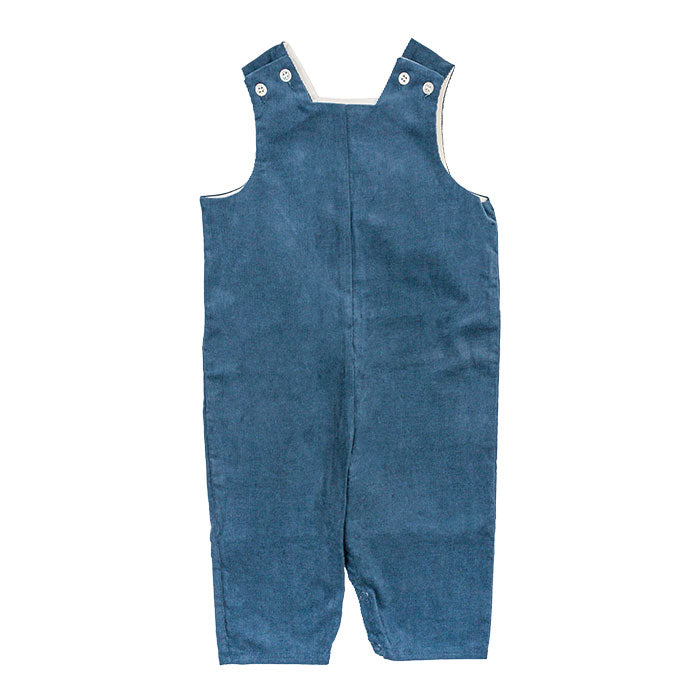 Corduroy Long John John, Steel Blue