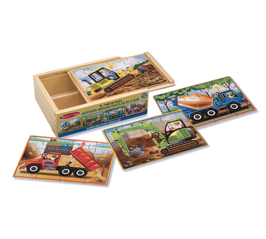 Jigsaw Puzzles in a Box, Construction