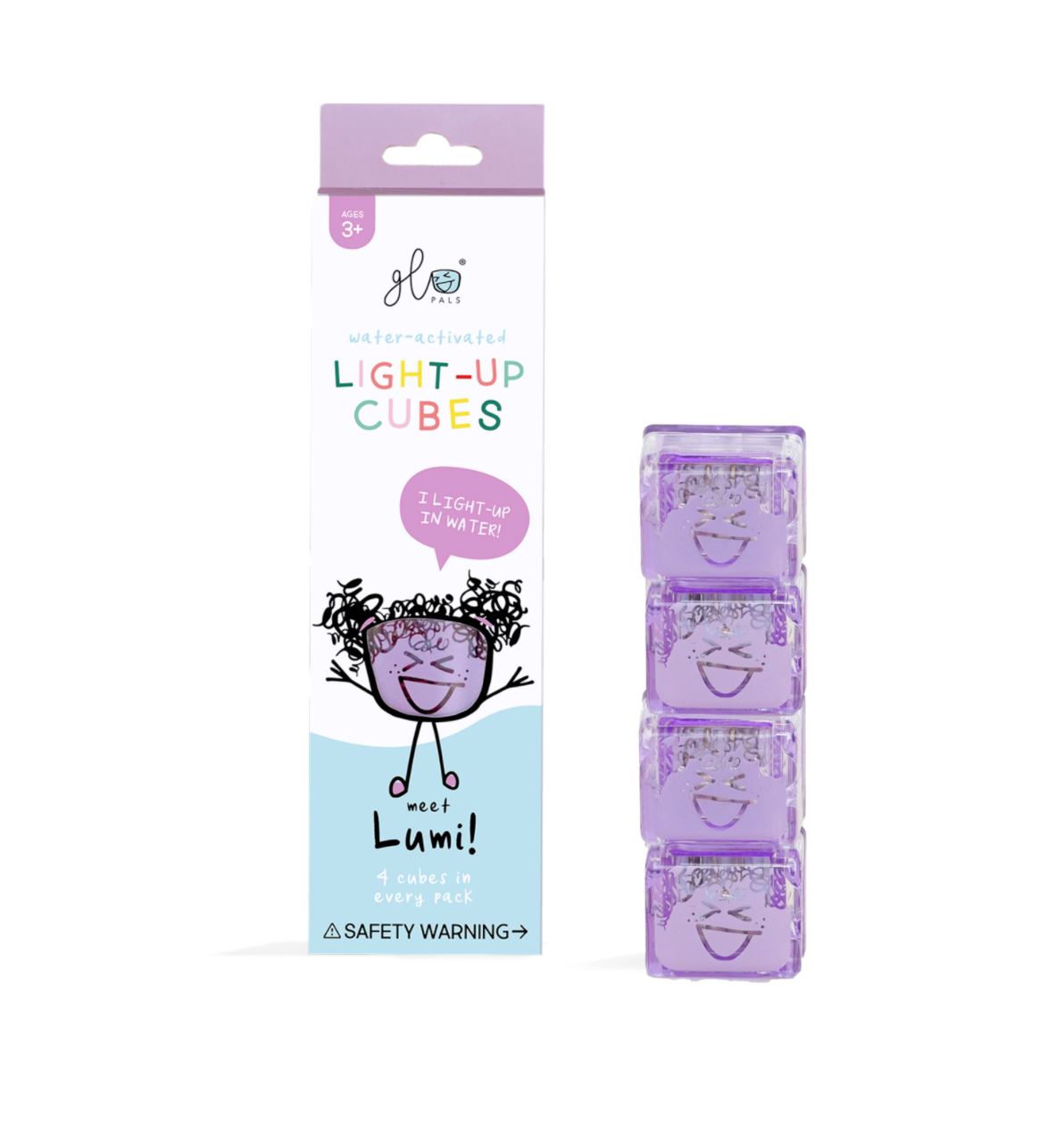 4 Pack, Purple Lumi