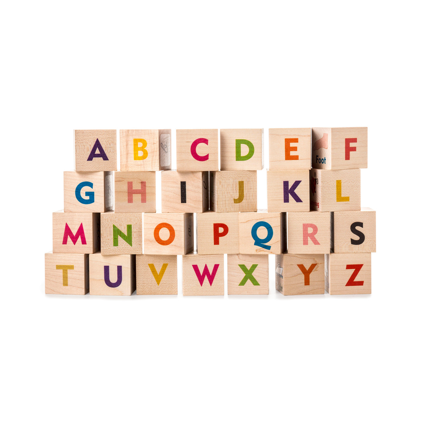 ABC Letter & Pictures Block Set