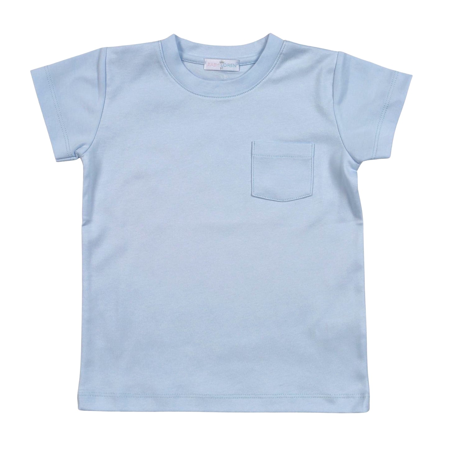 Light Blue Pocket T-Shirt