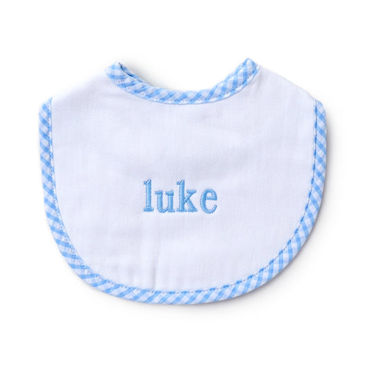Bib, Blue Check