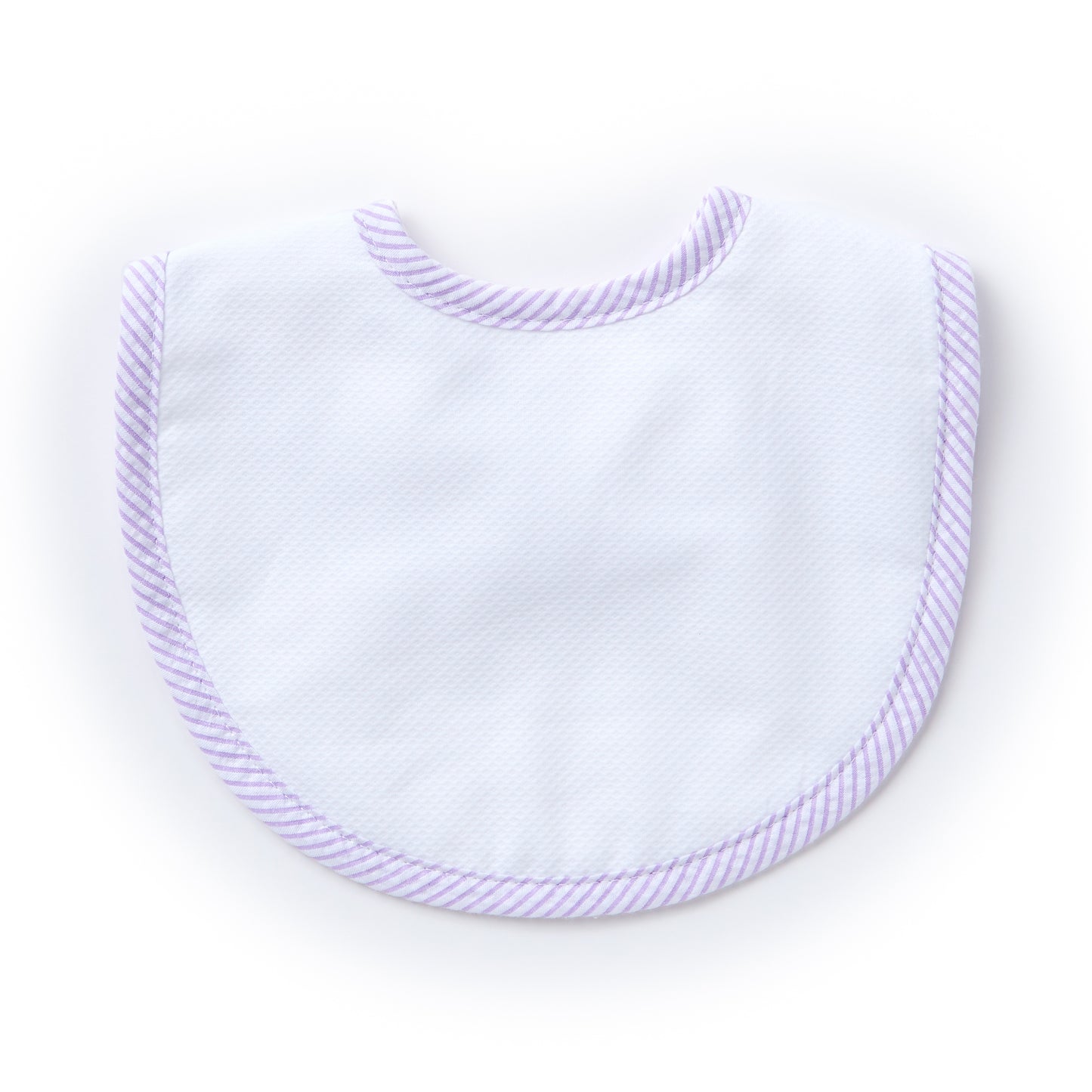 Bib, Lilac Seersucker