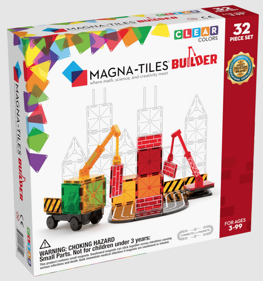 Magna-Tiles Builder 32 Piece Set