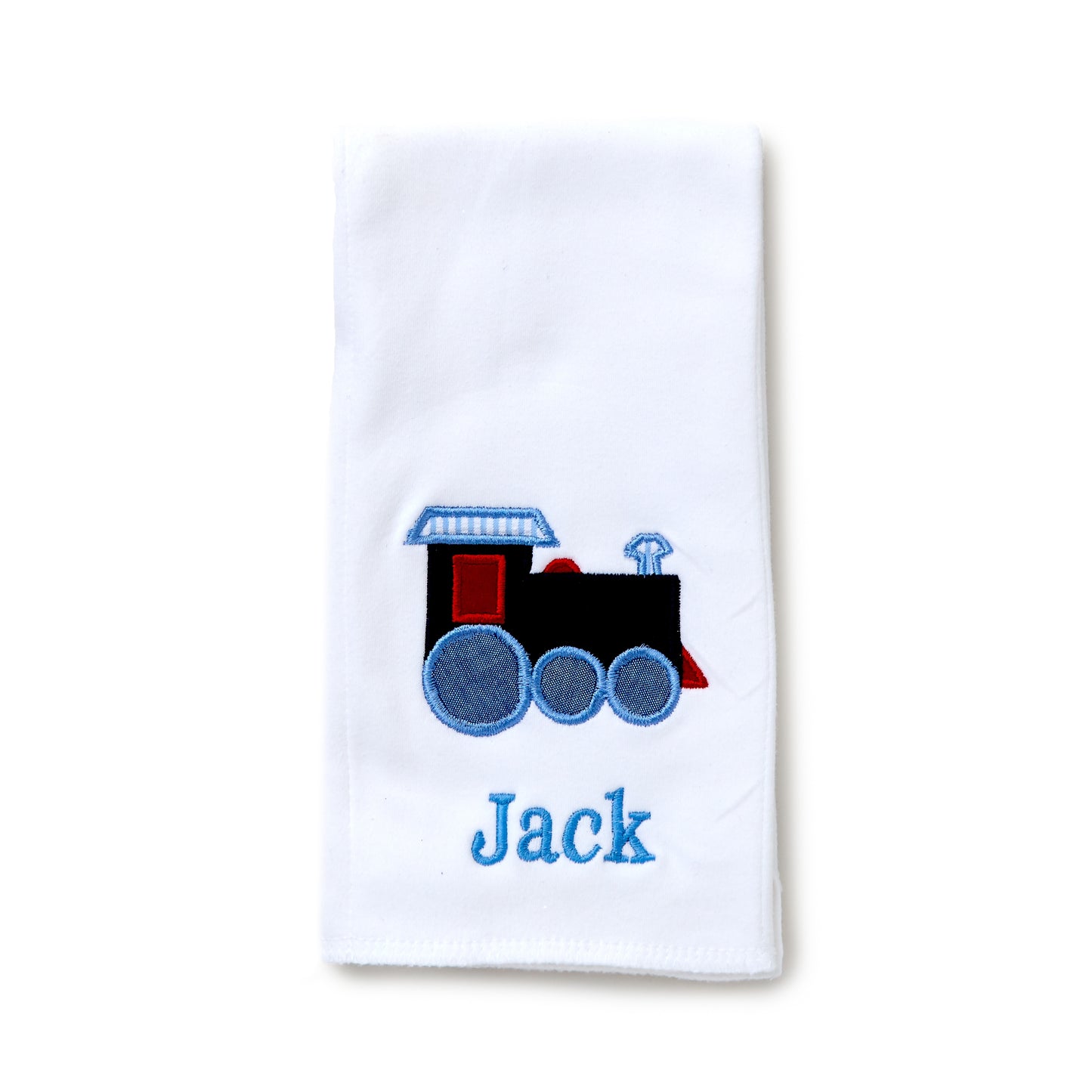 Burp with Applique, Train