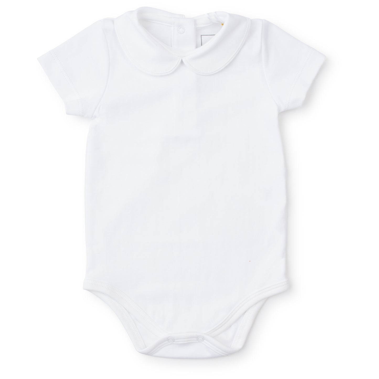 Carter Peter Pan Collar White Onesie