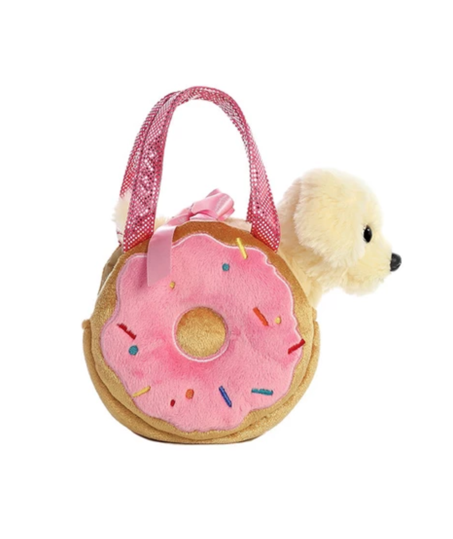 Doughnut Purse with Dog