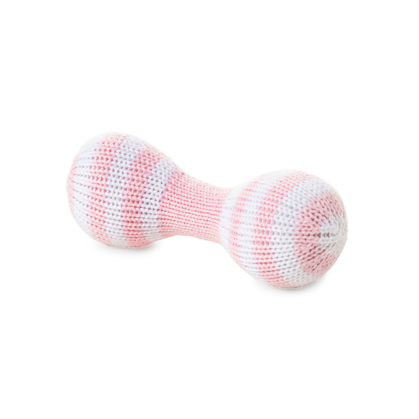 Knit Dumbbell Rattle