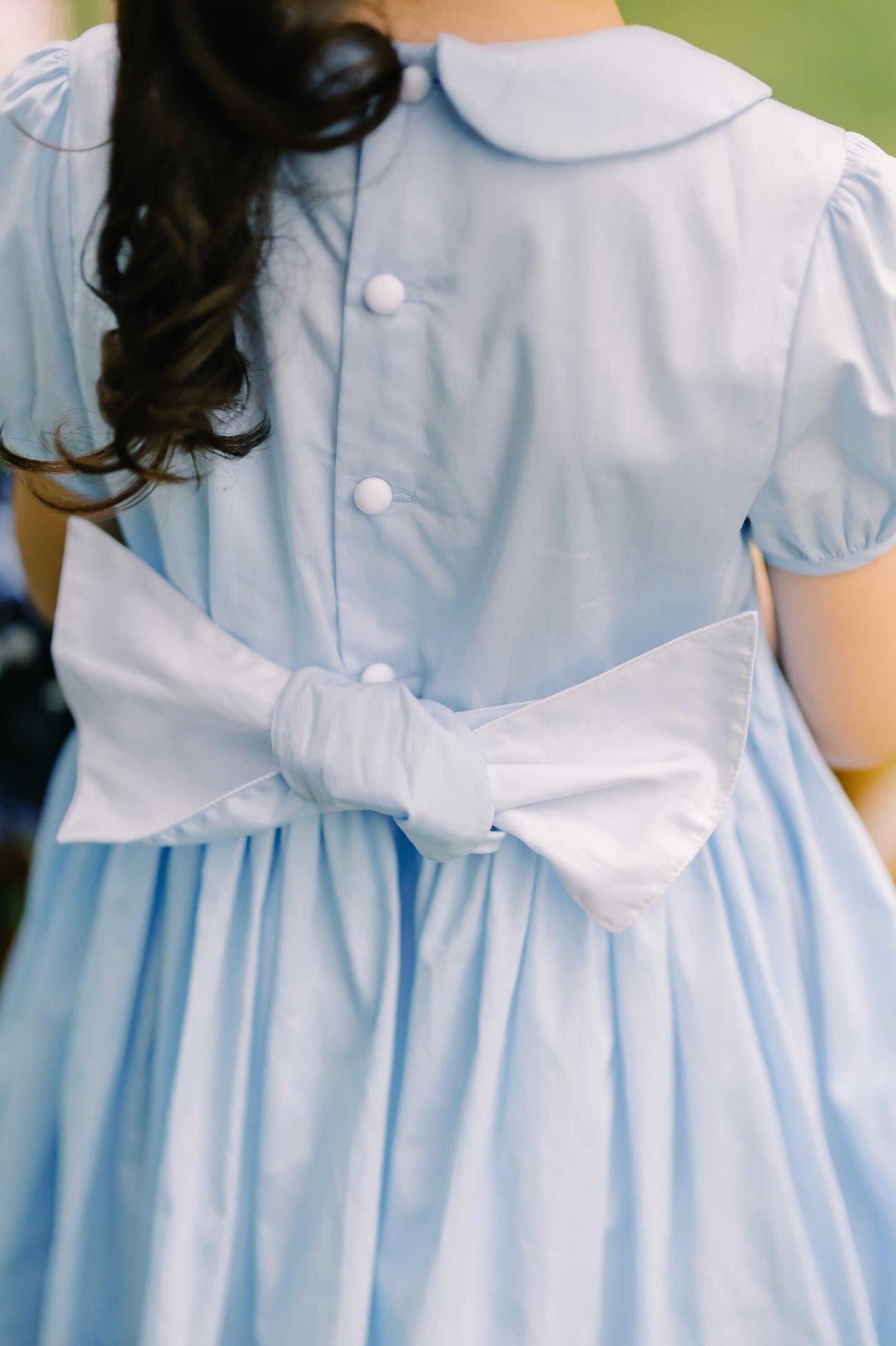 Elise Blue Short Sleeve Dress