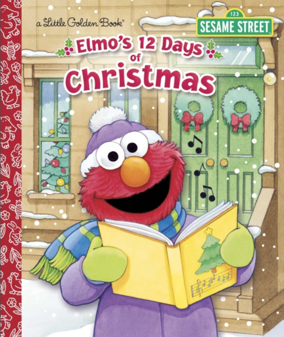 A Little Golden Book: Elmo's 12 Days of Christmas