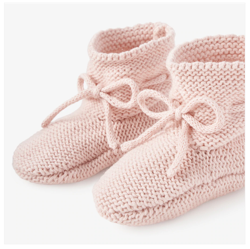 Garter Knit Booties