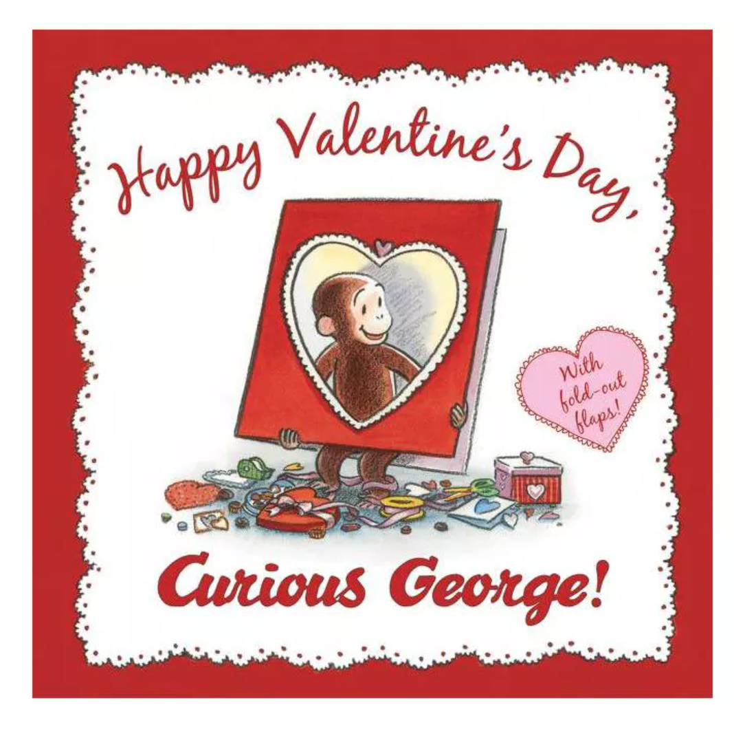Happy Valentine's Day Curious George
