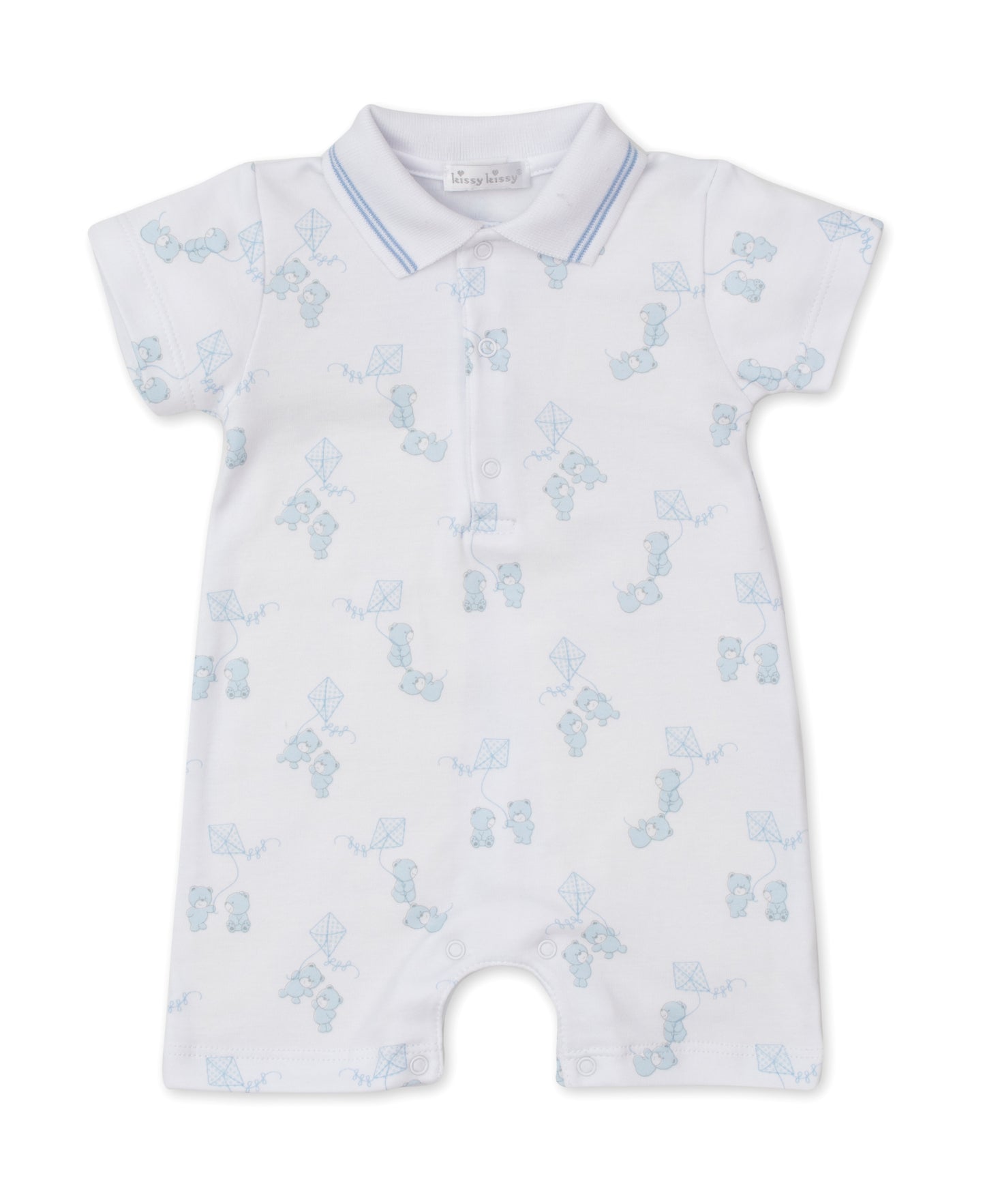 Beary Nice Kites Collared Short Playsuit