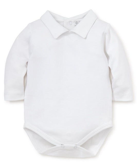 Long Sleeve Onesie, Pointed Collar