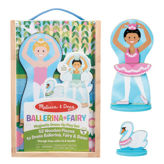 Magnetic Dress Up Play Set, Ballerina / Fairy