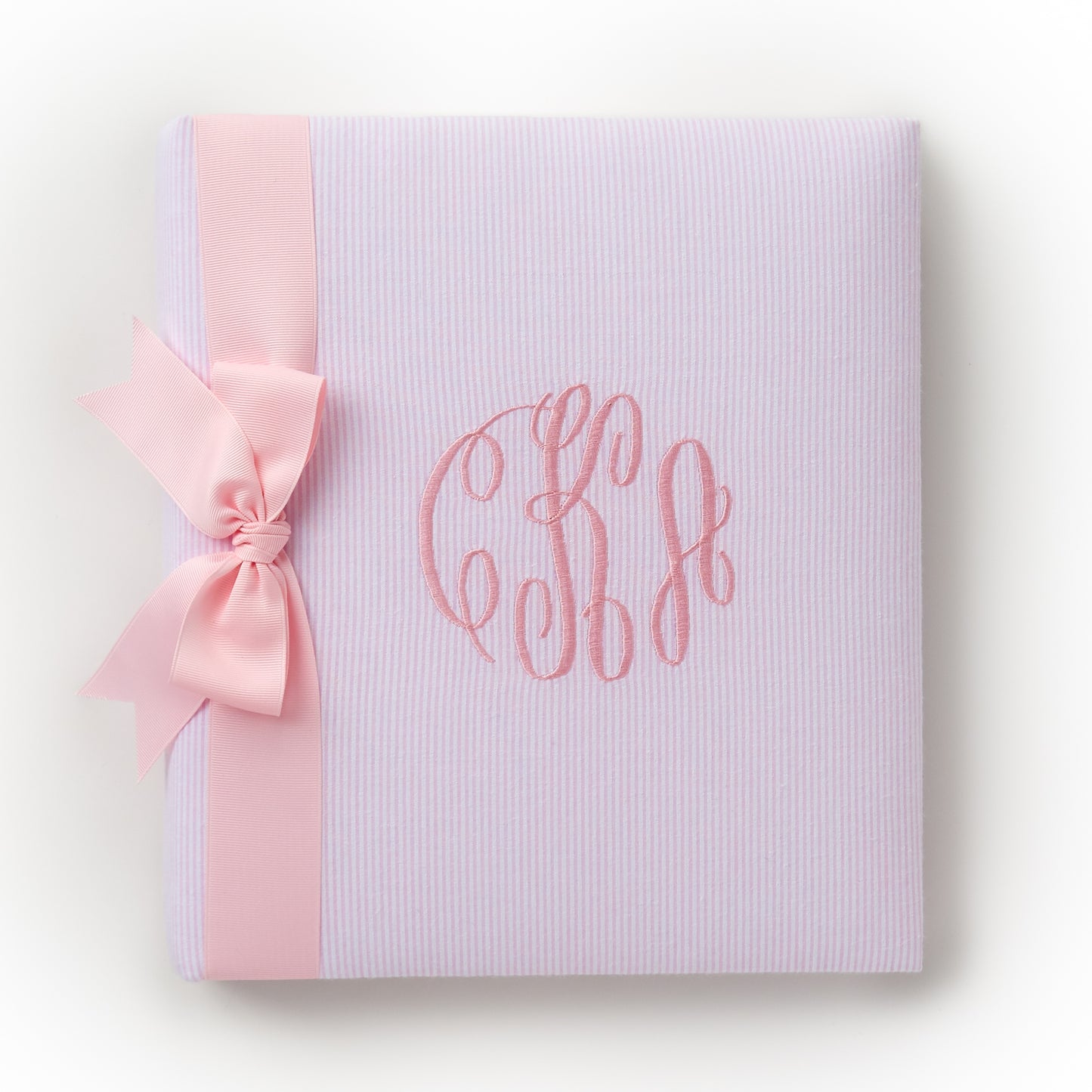 Monogrammed Baby Book