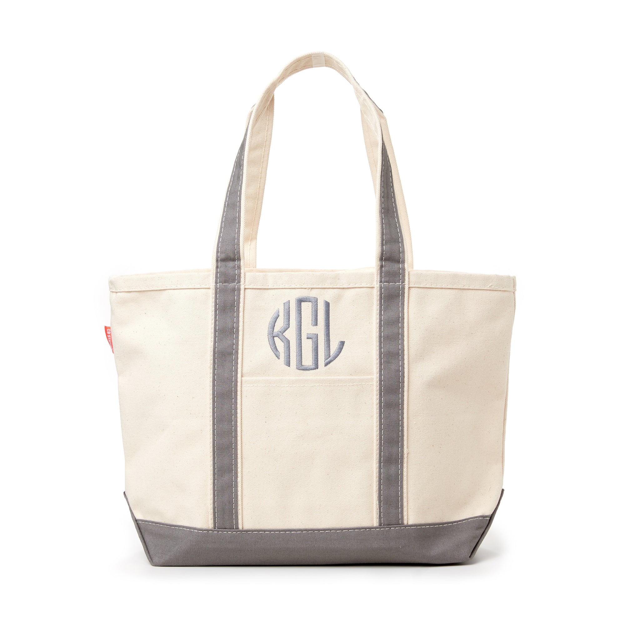 Monogrammed Canvas Bag