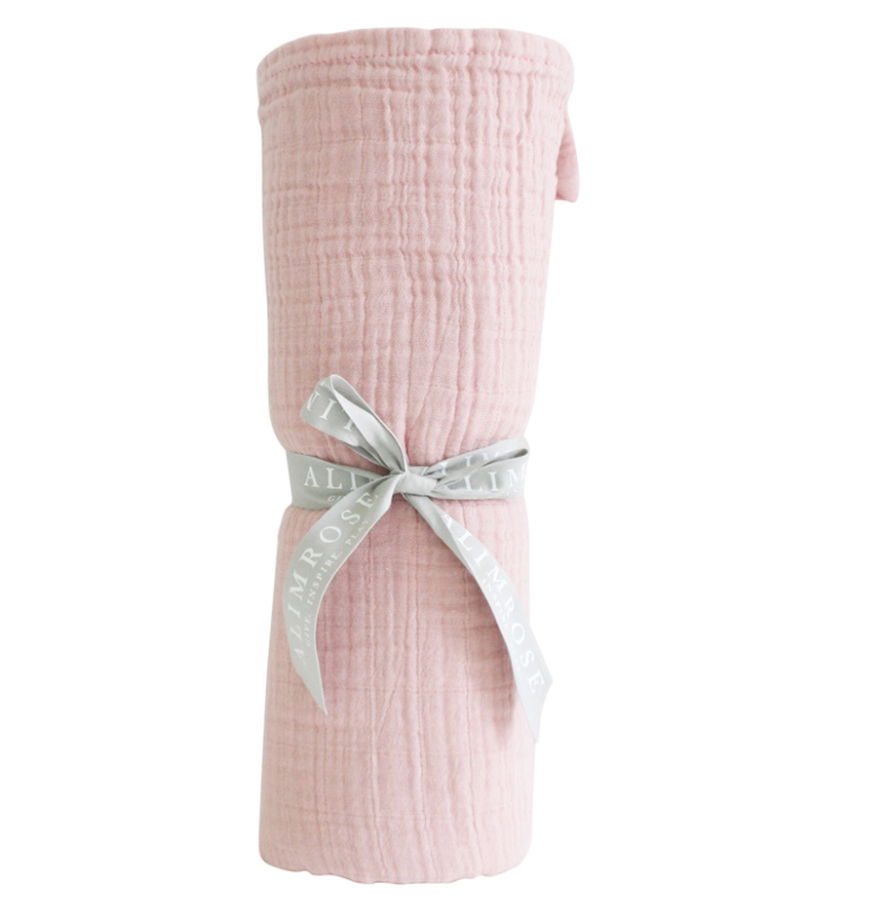 Muslin Swaddle, Rosewater