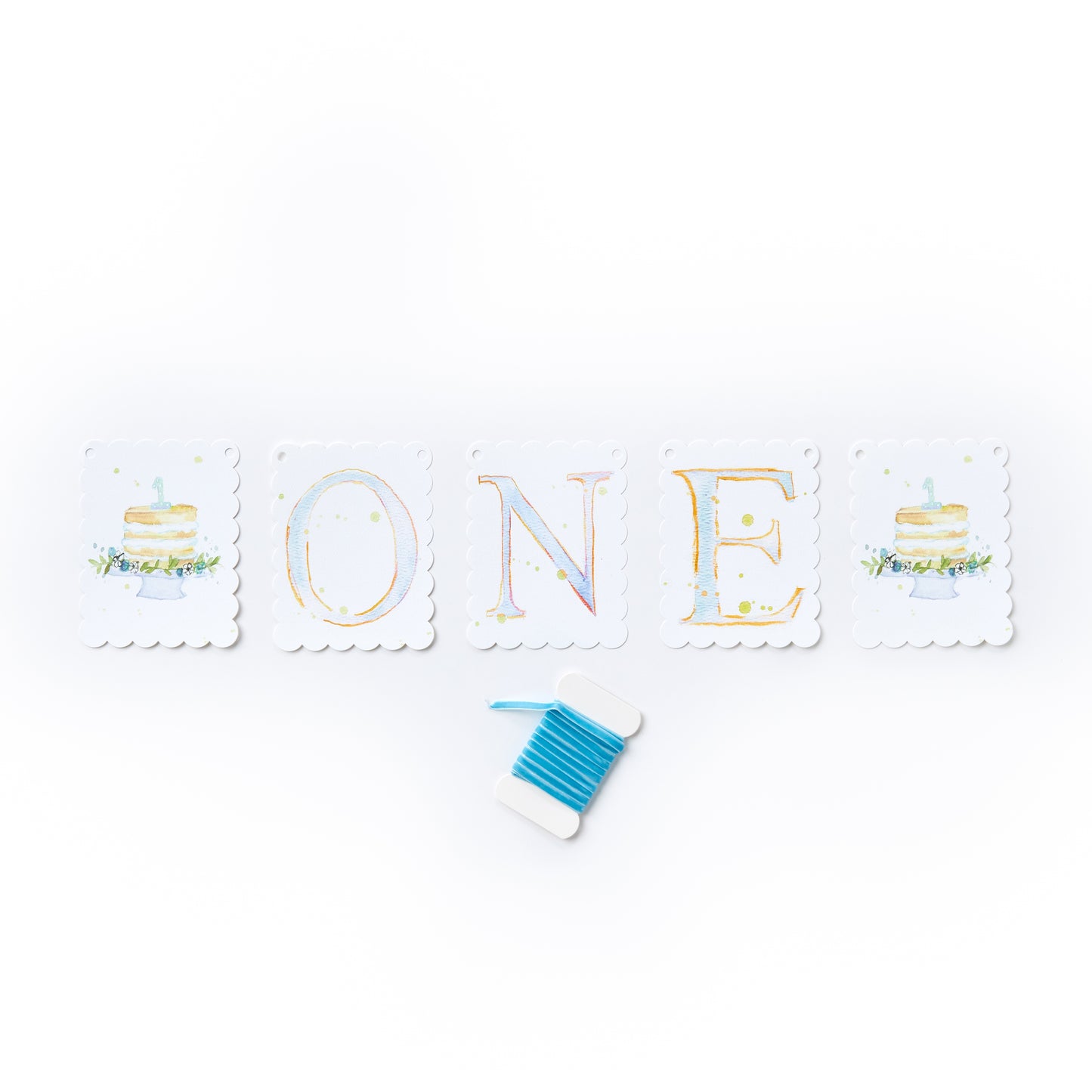 "One" Highchair Banner