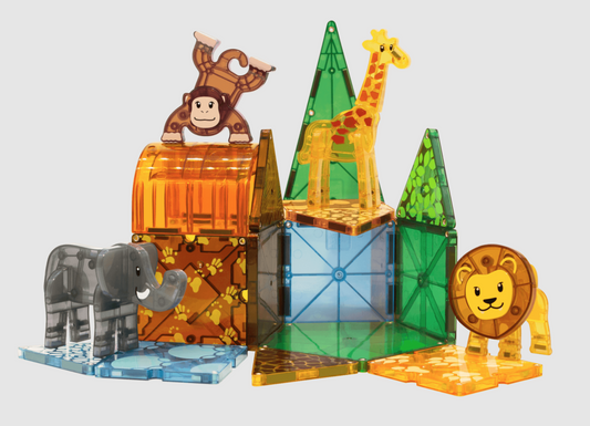 Magna-Tiles Safari Animals 25 Piece Set