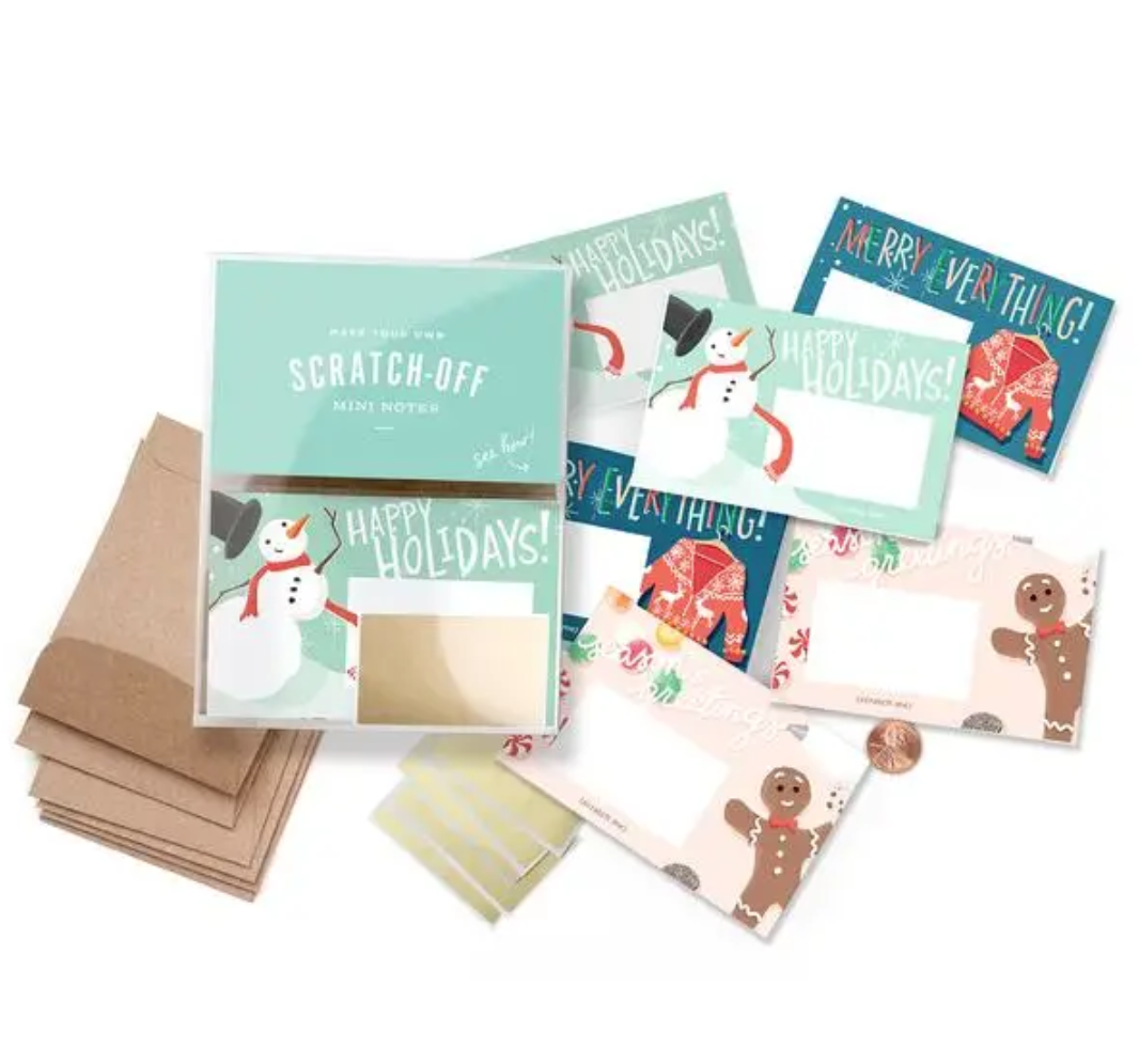 Scratch off Notes- Holiday