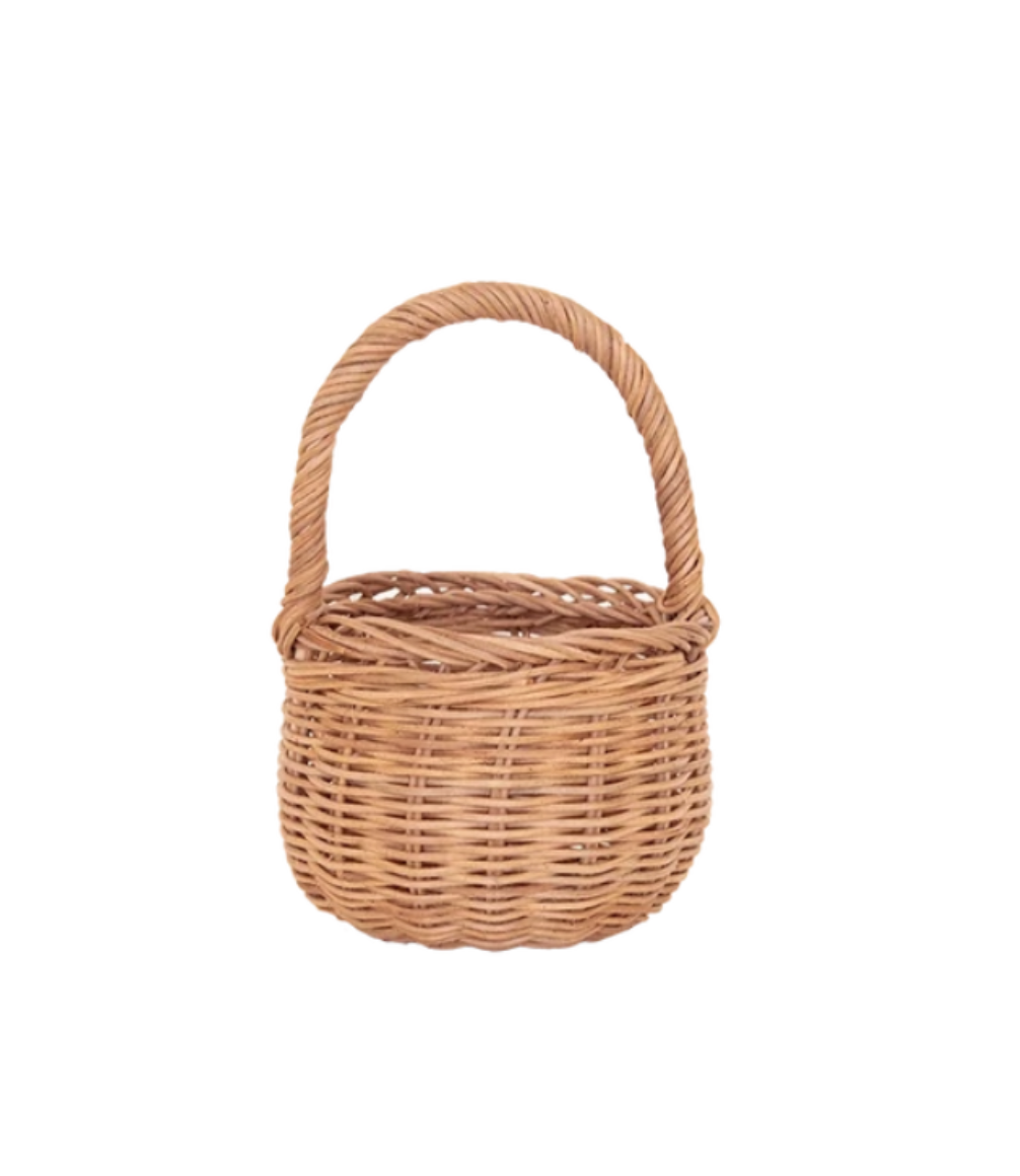 Berry Basket, Rattan