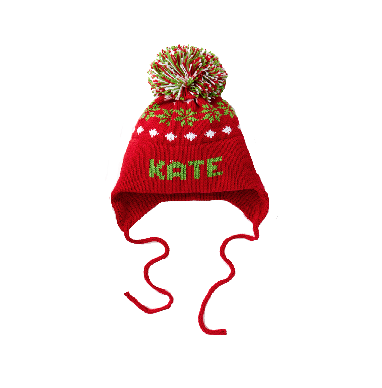 Ear Flap Hat with Name, Nordic
