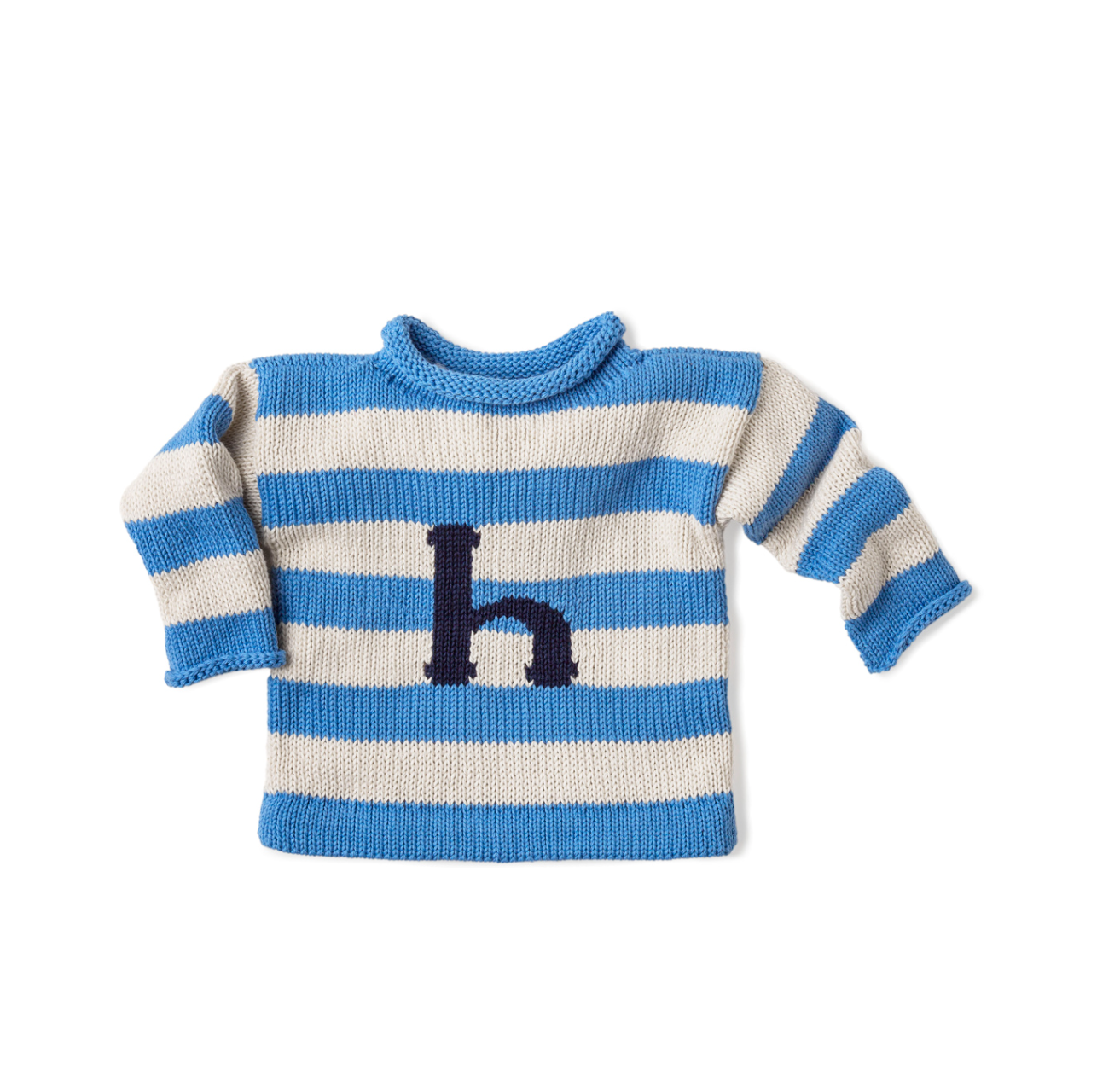 Stripe Letter Sweater (online only)