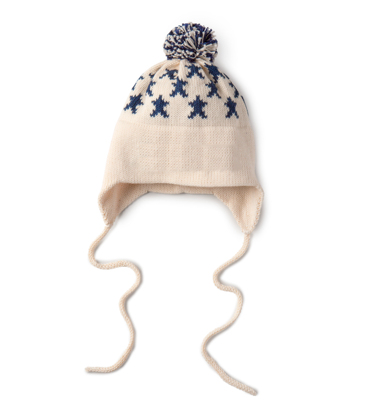Ear Flap Hat with Stars