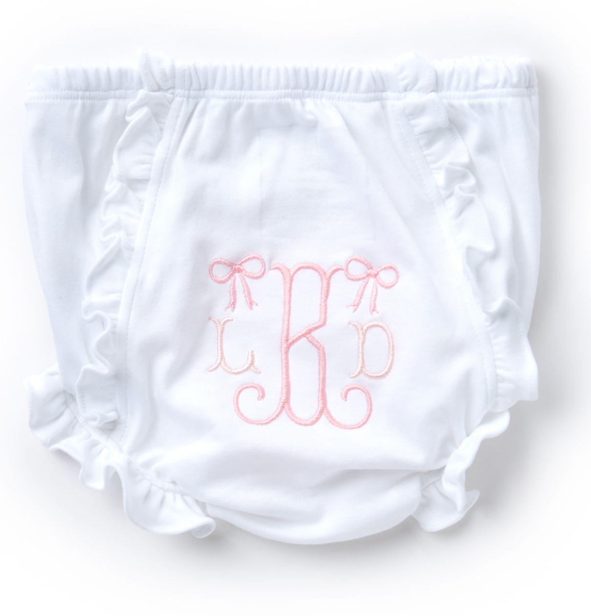 Vivian Ruffled Bloomers in White