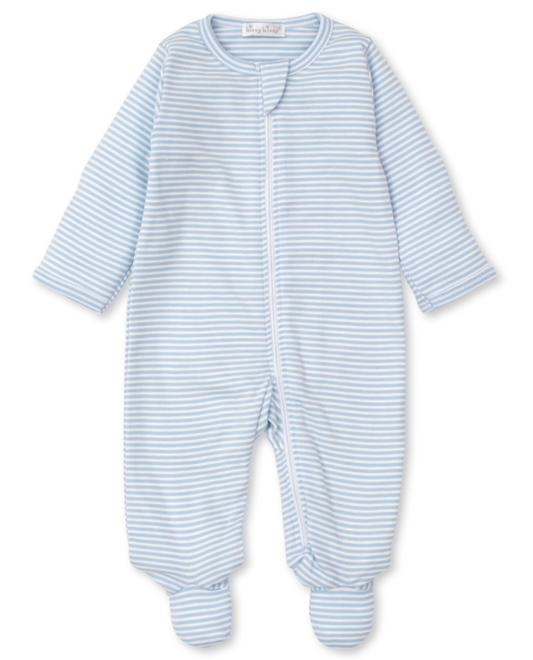 Classic Rib Striped Footie