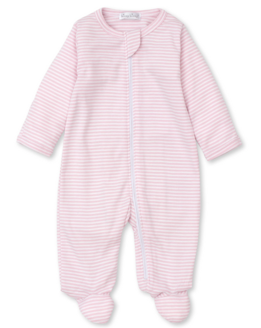 Classic Rib Striped Footie