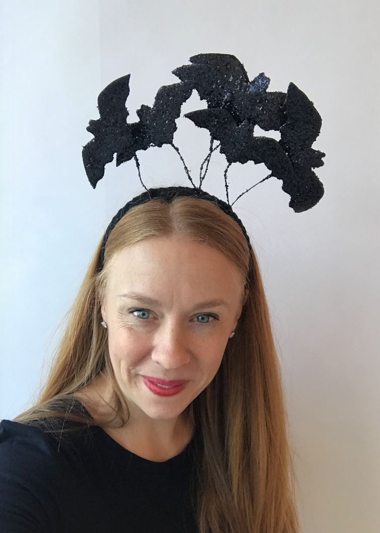 Adult Let's Get Batty Headband