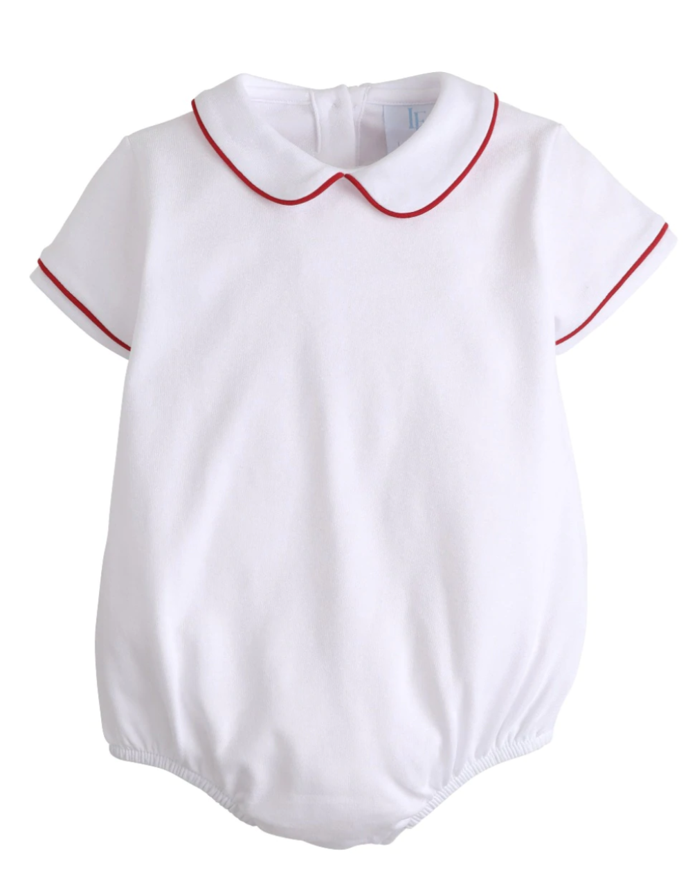 Peter Pan Collar Bubble with Red