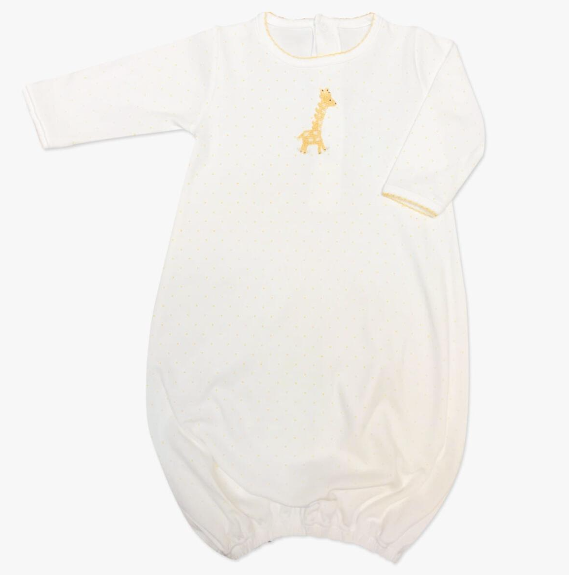 Crochet Giraffe Yellow Dot Daygown