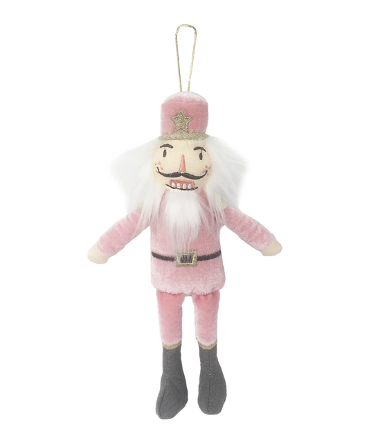 Ornament, Pink Nutcracker