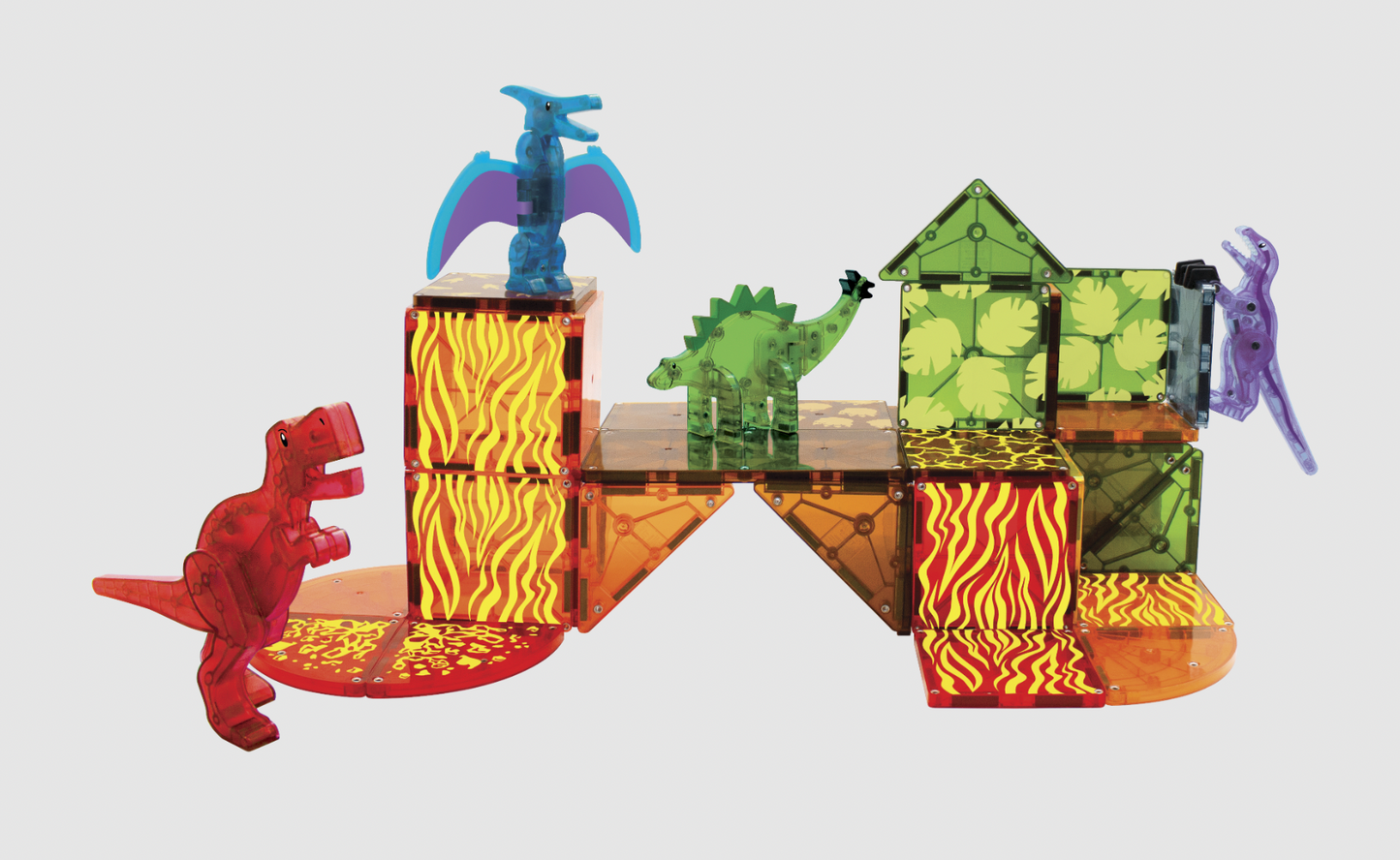Magna-Tiles Dino World 40 Piece Set