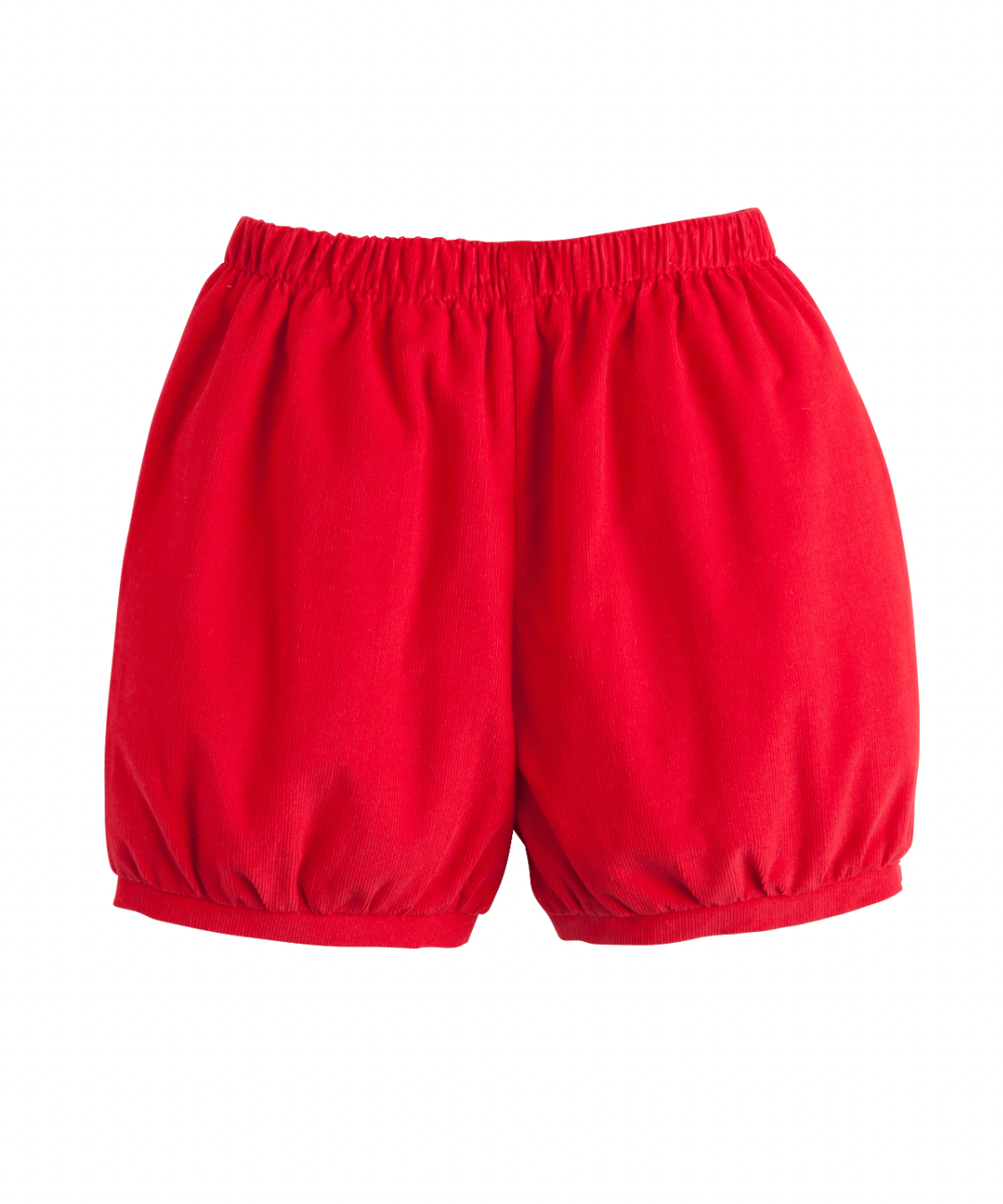 Banded Shorts, Red Corduroy