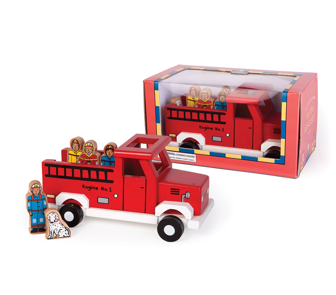 To The Rescue Magnetic Firetruck